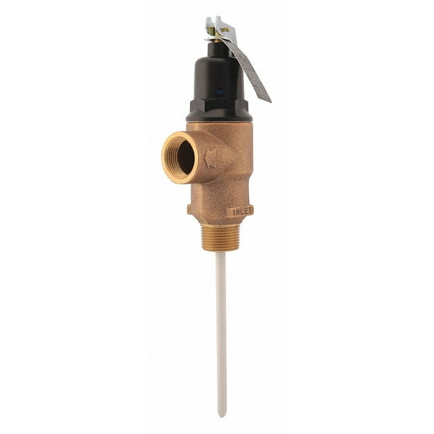T and P Relief Valve MNPT x FNPT T and P Relief Valve MNPT x FNPT